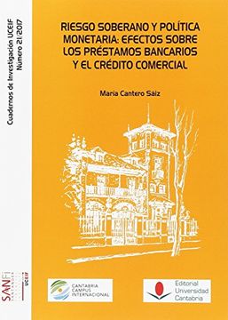 portada Riesgo Soberano y Polï¿ ½Tica Monetaria: Efectos Sobre los Prï¿ ½Stamos Bancarios y el Crï¿ ½Dito Comercial (in Spanish)