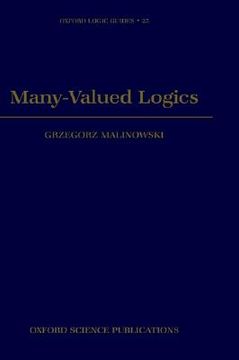 portada many-valued logics (en Inglés)