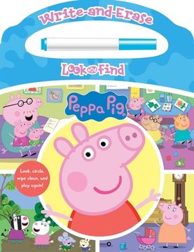 portada Peppa Pig: Write-And-Erase Look and Find (en Inglés)