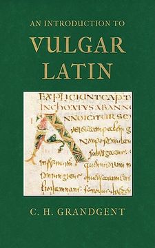 portada an introduction to vulgar latin (en Inglés)