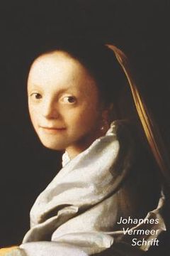 portada Johannes Vermeer Schrift: Meisjeskopje Artistiek Dagboek Ideaal Voor School, Studie, Recepten of Wachtwoorden Stijlvol Notitieboek voor Aanteken