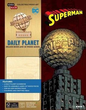 portada IncrediBuilds: DC Comics Superman: Daily Planet Deluxe Book and Model Set