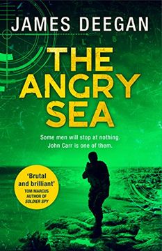 portada The Angry Sea: The Gripping new International, Military Thriller From the Ex-Sas Author of Once a Pilgrim (John Carr, Book 2) (en Inglés)