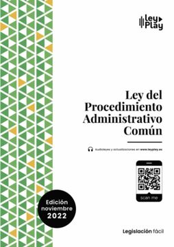 portada Ley del Procedimiento Administrativo Comun