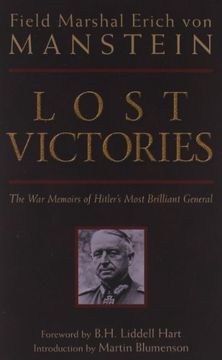 portada lost victories,war memoirs of hitlers most brilliant general (en Inglés)