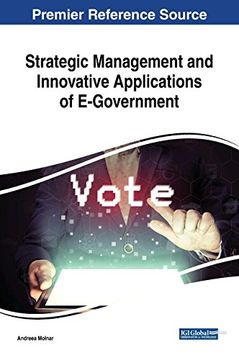portada Strategic Management and Innovative Applications of E-Government (Advances in Electronic Government, Digital Divide, and Regional Development) (en Inglés)