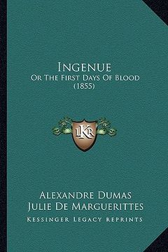 portada ingenue: or the first days of blood (1855)