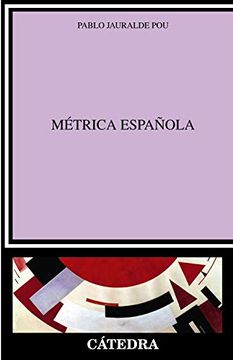portada Métrica Española (Crítica y Estudios Literarios) (in Spanish)