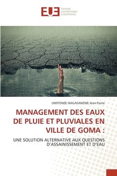 portada Management Des Eaux de Pluie Et Pluviales En Ville de Goma