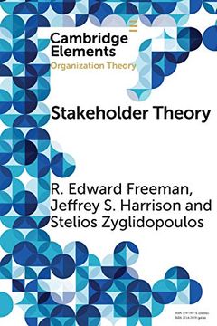 portada Stakeholder Theory: Concepts and Strategies (Elements in Organization Theory) (en Inglés)