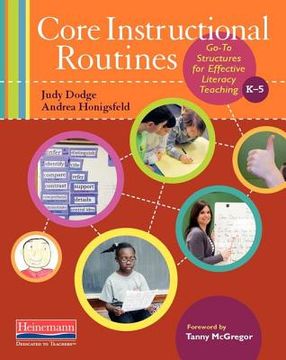 portada Core Instructional Routines: Go-To Structures for Effective Literacy Teaching, K-5 (en Inglés)