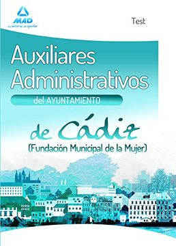 portada Auxiliar Administrativo del Ayuntamiento de Cádiz. Test