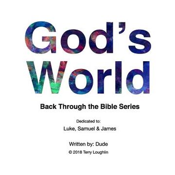 portada God's World: Back Through The Bible Series (en Inglés)