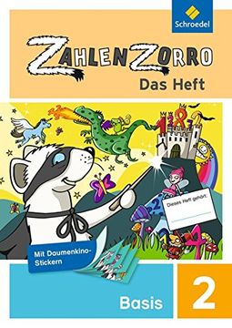 portada Zahlenzorro - das Heft: Basisheft 2 (en Alemán)