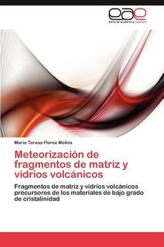 meteorizaci n de fragmentos de matriz y vidrios volc nicos (in Spanish)