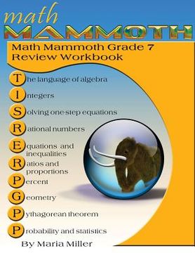 portada Math Mammoth Grade 7 Review Workbook (in English)