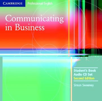 portada Communicating in Business: Student Audio cd set (Cambridge Professional English) () (en Inglés)