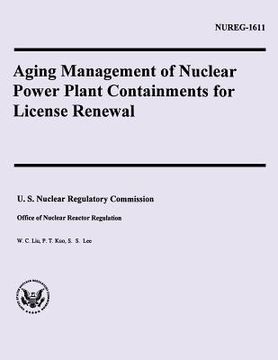 portada Aging Management of Nuclear Power Plant Containments for License Renewal
