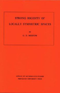 portada strong rigidity of locally symmetric spaces (en Inglés)