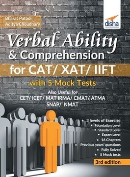 portada Verbal Ability & Comprehension for CAT/ XAT/ IIFT with 5 Mock Tests 3rd Edition (en Inglés)