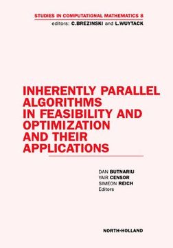 portada inherently parallel algorithms in feasibility and optimization and their applications (en Inglés)