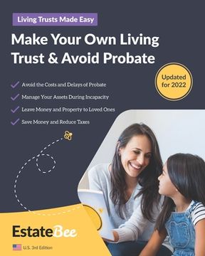 portada Make Your Own Living Trust & Avoid Probate: A Step-by-Step Guide to Making a Living Trust.... (in English)