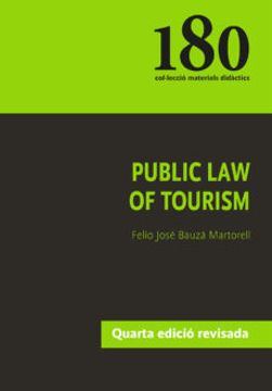 portada Public law of Tourism 