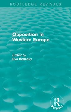 portada Opposition in Western Europe (en Inglés)