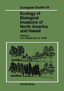portada ecology of biological invasions of north america and hawaii (en Inglés)