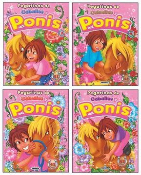 portada Pegatinas de Caballos y Ponis (Pegatinas de Caballos y Ponis (4 Tít. ))