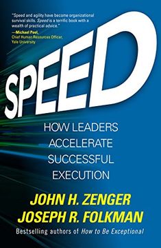 portada Speed: How Leaders Accelerate Successful Execution (Business Books) (in English)