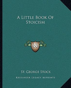 portada a little book of stoicism (en Inglés)