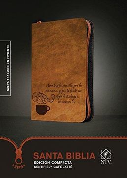 portada Santa Biblia Ntv, Edición Compacta, Café Latté (in Spanish)
