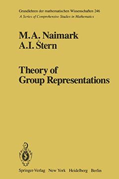 portada Theory of Group Representations: 246 (Grundlehren der Mathematischen Wissenschaften) (in English)
