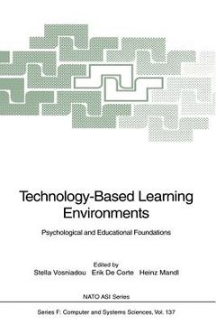 portada technology-based learning environments: psychological and educational foundations