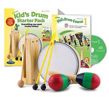 portada Alfred's Kid's Drumset Course Complete Starter Pack: Everything You Need to Play Today!, Book, CD, & Accessories (en Inglés)