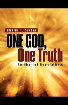 portada one god, one truth (en Inglés)