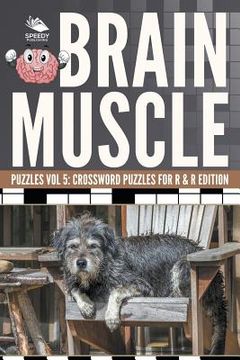 portada Brain Muscle Puzzles Vol 5: Crossword Puzzles for R & R Edition (en Inglés)