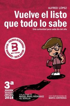 portada Vuelve el Listo que Todo lo Sabe: (Una Curiosidad Para Cada día del Año) (in Spanish)