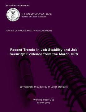 portada BLS Working Papers: Recent Trends in Job Stability and Job Security: Evidence from the March CPS