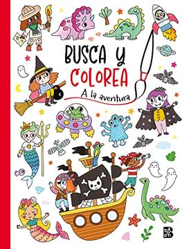 portada Busca y Colorea - a la Aventura (in Spanish)