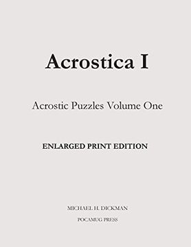 portada Acrostica i Enlarged Print Edition (en Inglés)