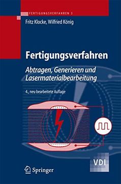 portada Fertigungsverfahren 3: Abtragen, Generieren und Lasermaterialbearbeitung (en Alemán)