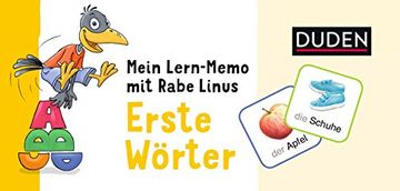 portada Mein Lern-Memo mit Rabe Linus - Erste Wörter (Einfach Lernen mit Rabe Linus) (en Alemán)