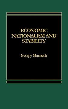 portada Economic Nationalism and Stability (en Inglés)