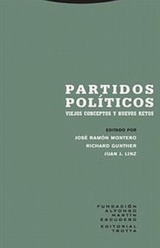portada Partidos Políticos: Viejos Conceptos y Nuevos Retos (Estructuras y Procesos. Ciencias Sociales) (in Spanish)