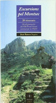 portada Excursions pel Montsec: 28 itineraris (Recull guanyador del VIII Premi Vèrtex) (Azimut) (in Catalá)