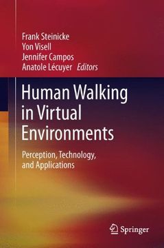 portada human walking in virtual environments: perception, technology, and applications (en Inglés)