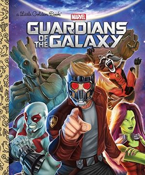 portada Guardians of the Galaxy (Marvel: Guardians of the Galaxy) (Little Golden Books) (en Inglés)
