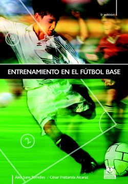 portada Entrenamiento en el Futbol Base (in Spanish)